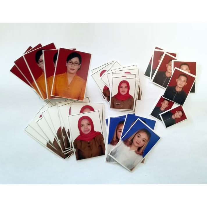 Jual Paket Cetak Pas Foto Pcs Untuk Ijazah Raport Syarat Nikah