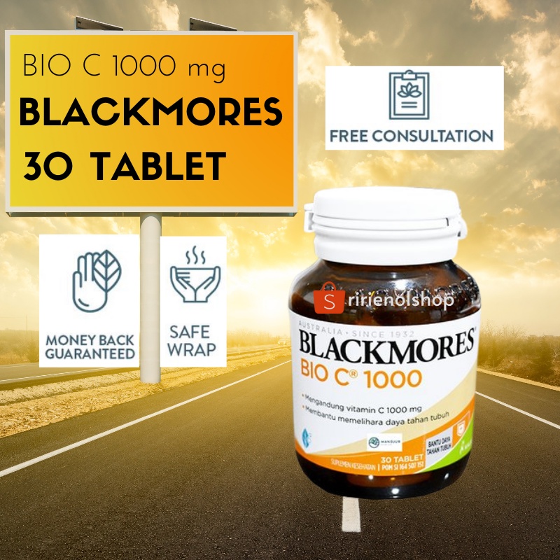 Jual Blackmores Bio C 1000 Mg Isi 30 Dan 90 Tablet Blackmores Vitamin C