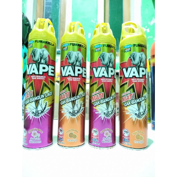 Jual VAPE ANTI NYAMUK DAN KECOA FUMAKILLA 0 185AE 600ML Shopee Indonesia