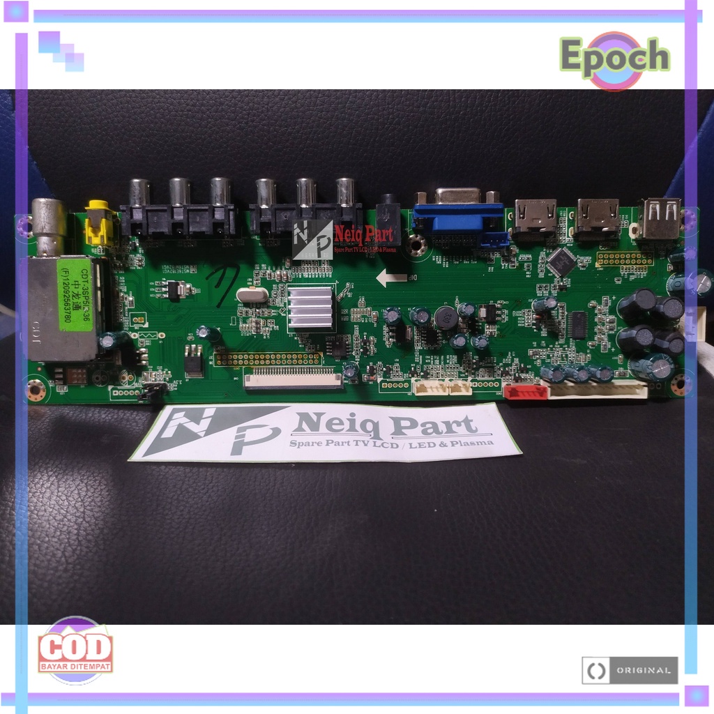 Jual Mb Mobo Mainboard TV Polytron PLD 32T500 Mpeg Micom Modul