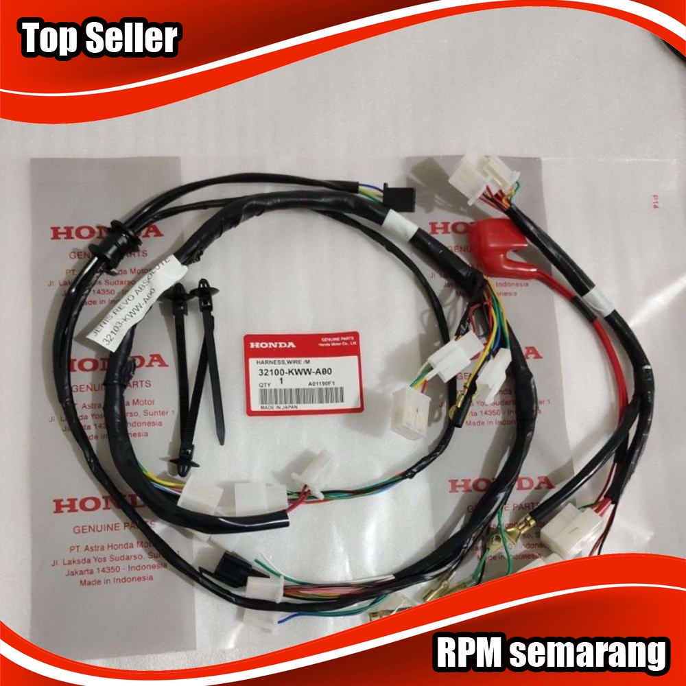 Jual Kabel Cable Bodi Body Hardess Wire Honda Revo Absolute Full Set