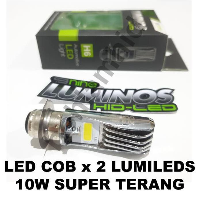 Jual Lampu Motor LED Luminos Nouvo Z 9NINE PNP H6 M5 T19 Putih Shopee