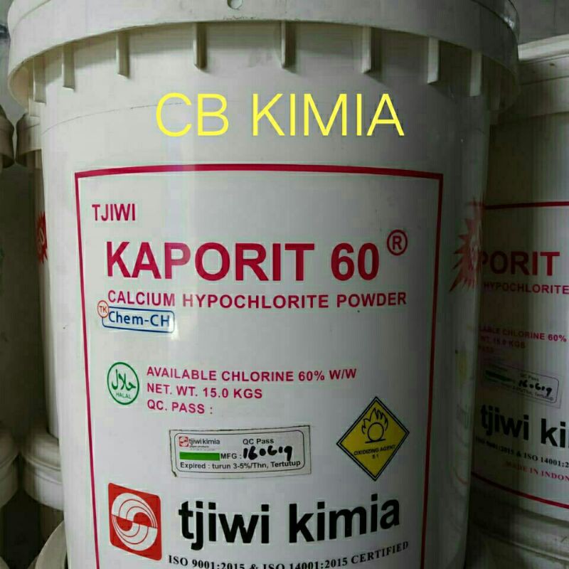 Jual Kaporit Tjiwi Kimia Persen Kaporit Powder Kg Shopee Indonesia