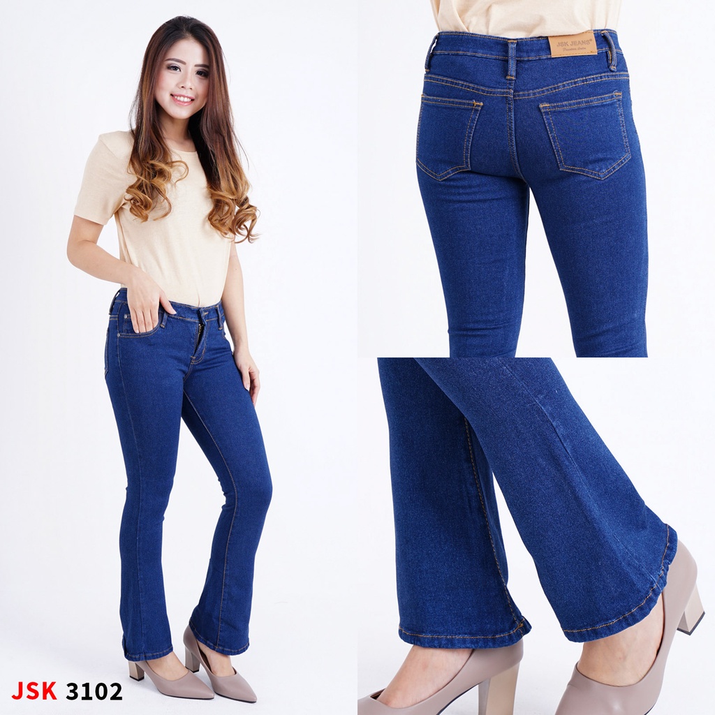 Jual Storejeans 4 Warna Celana Jeans Wanita Cutbray Highwaist Dan