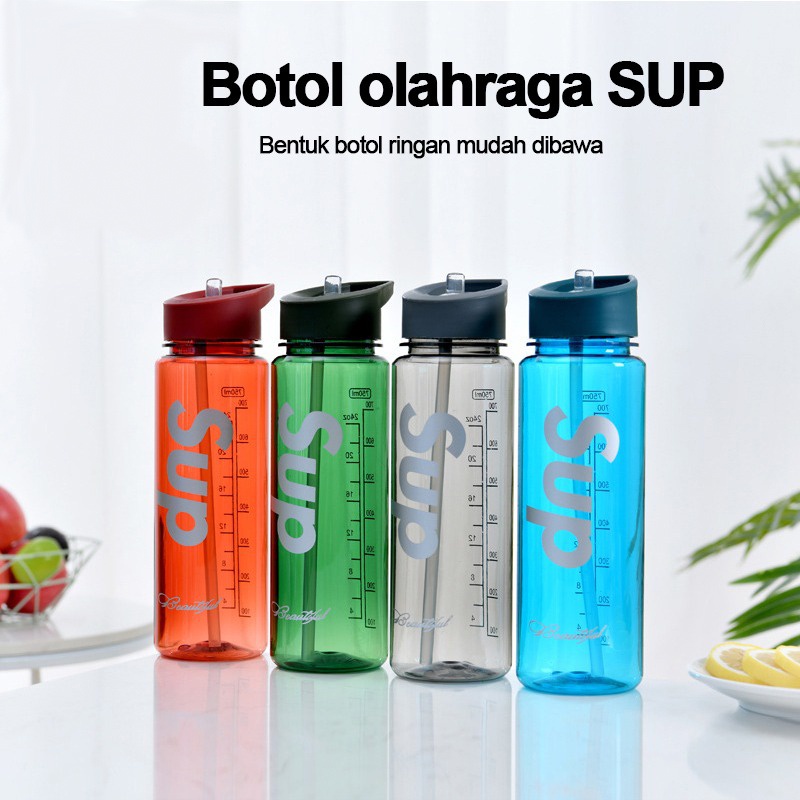 Jual BOTOL MINUM SUP 750ML BOTOL MINUM TRAVELLING 750ML BOTTLE SPORT