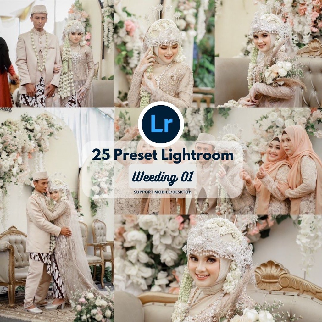 Jual Presets Lightroom Weeding 01 Paket 10 Preset Lightroom