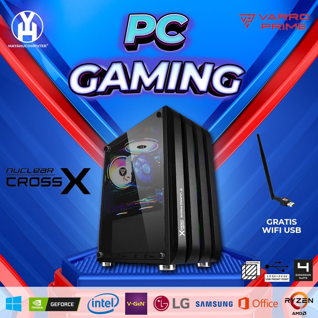 Jual Pc Rakitan Pc Gaming I Vga Gb Ddr Ssd Gb Pc Rakitan