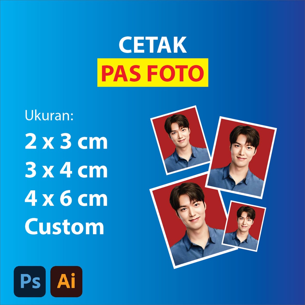 Jual Cetak Pas Foto Shopee Indonesia