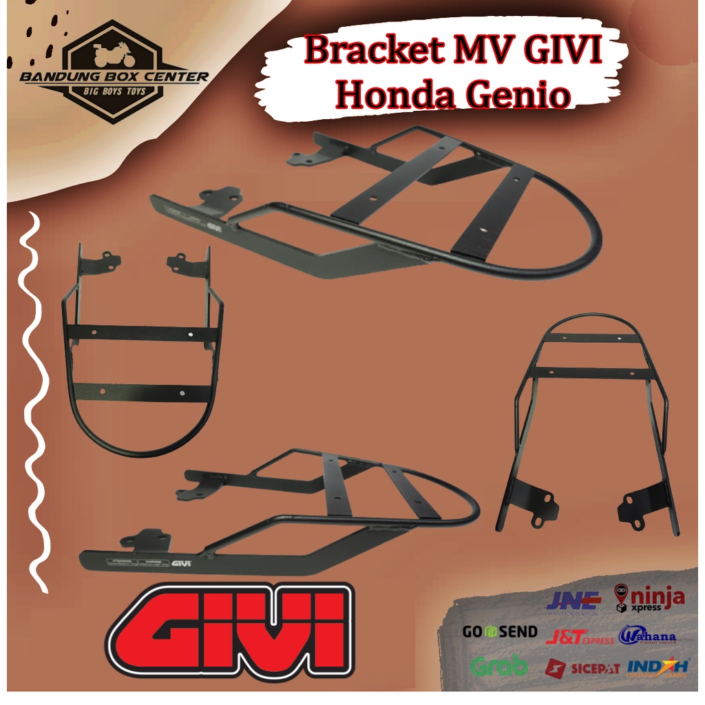 Jual Bracket Box Atau Breket Mv Givi Original Motor Honda Genio Braket