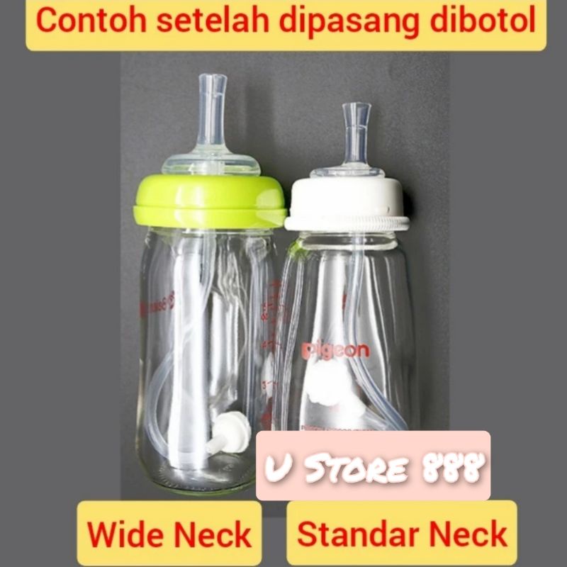 Jual Sedotan Pengganti Dot Nipple Botol Susu Sedotan Botol Bayi