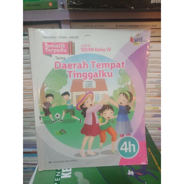 Jual Buku Tematik Terpadu Dengan Tema Daerah Tempat Tinggalku Untuk Sd