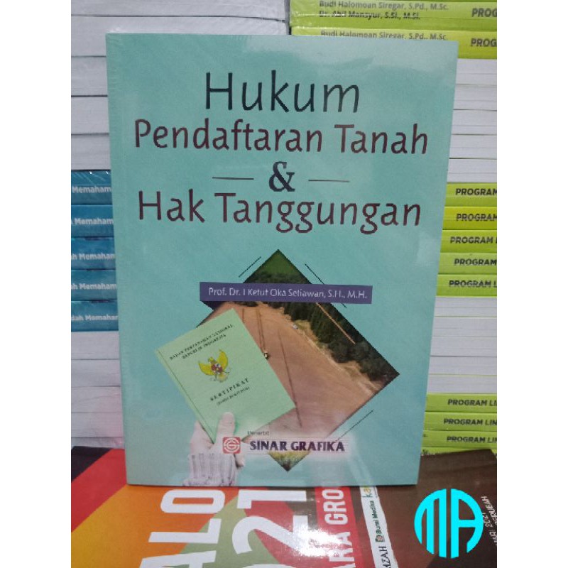 Jual Buku Hukum Pendaftaran Tanah Dan Hak Tanggungan Shopee Indonesia