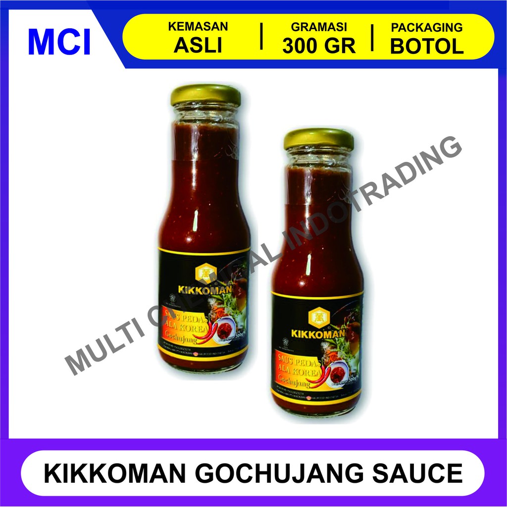 Jual KIKKOMAN GOCHUJANG SAUCE SAUS SAMBAL PEDAS ALA KOREA HALAL 300