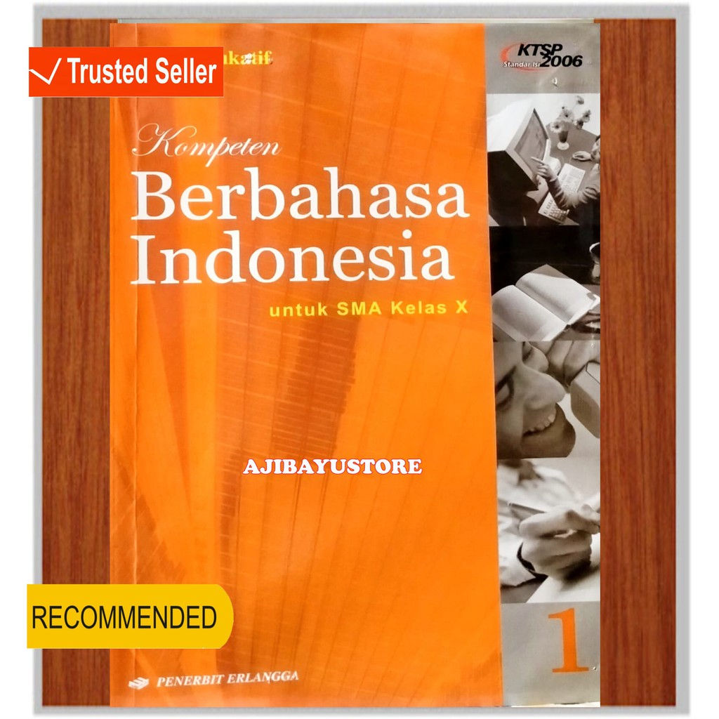 Jual BUKU KOMPETEN BERBAHASA INDONESIA UNTUK SMA KELAS X XI XII 10 11