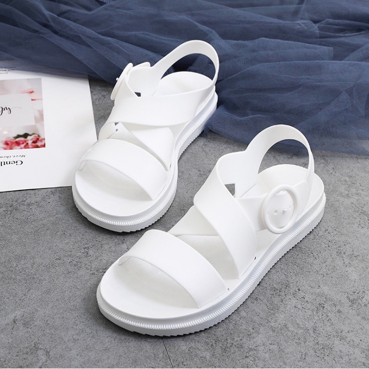 Jual OSM JKT S510 Sandal Wanita Sandal Polos Wanita Bahan Jelly Sol