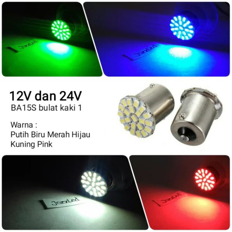 Jual Lampu Led Kaki Bayonet Titik Rata Led Sein Mundur Bemper