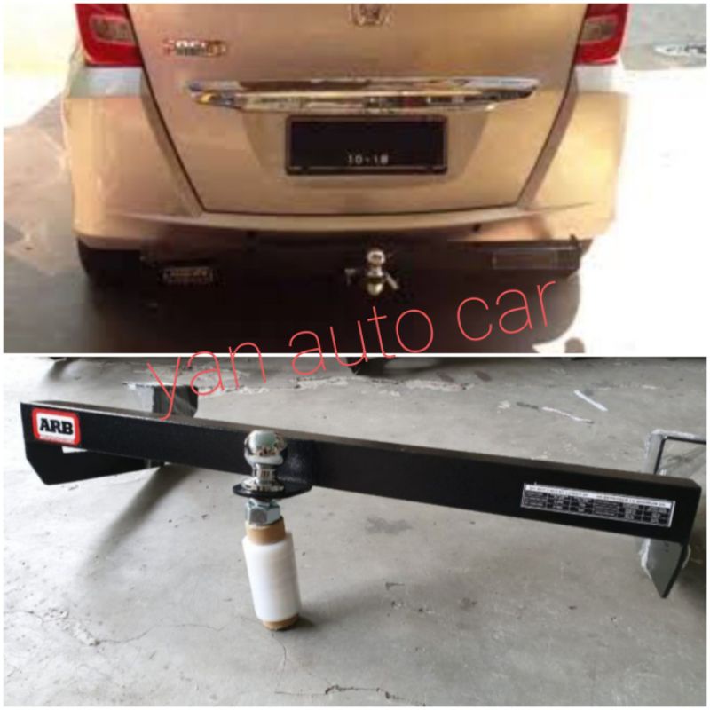 Jual Towing Bar ARB Honda FREED Model Pendek Pengaman Bemper Belakang