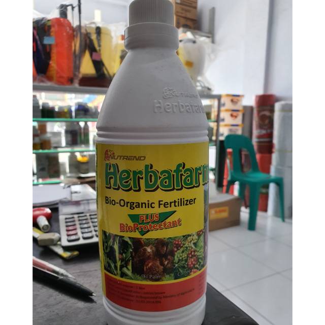 Jual Pupuk Organik Herbafarm Liter Booster Shopee Indonesia