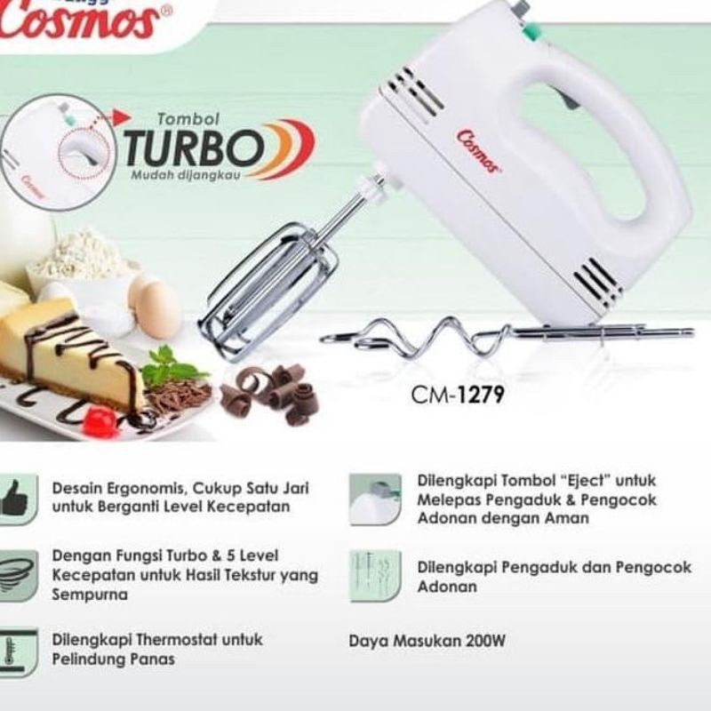 Jual Mixer Cosmos Turbo Speeds Tipe Cm Shopee Indonesia