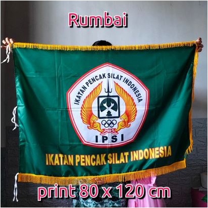 Jual Bendera Ipsi Ikatan Pencak Silat Indonesia Rumbai Shopee Indonesia