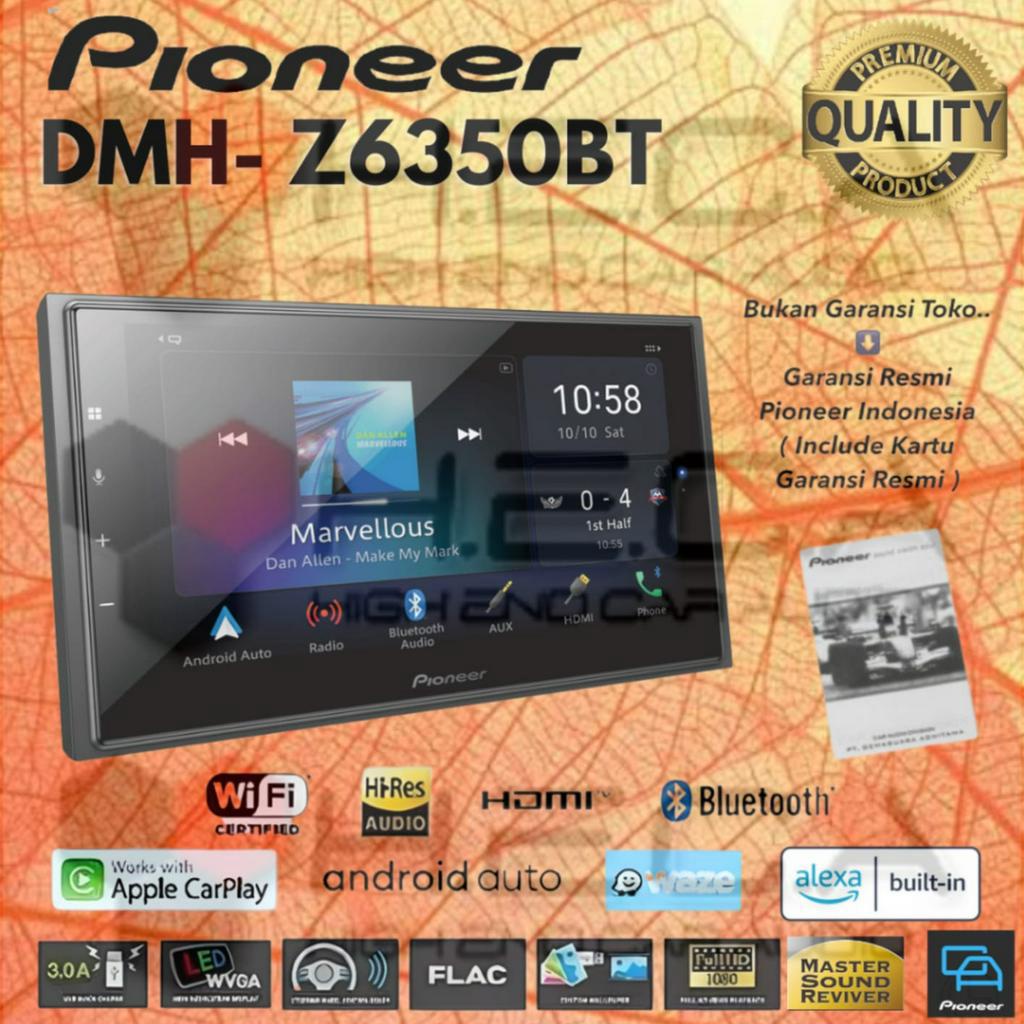 Jual Pioneer Dmh Z Bt Head Unit Double Din Dmh Z Bt Tape Audio