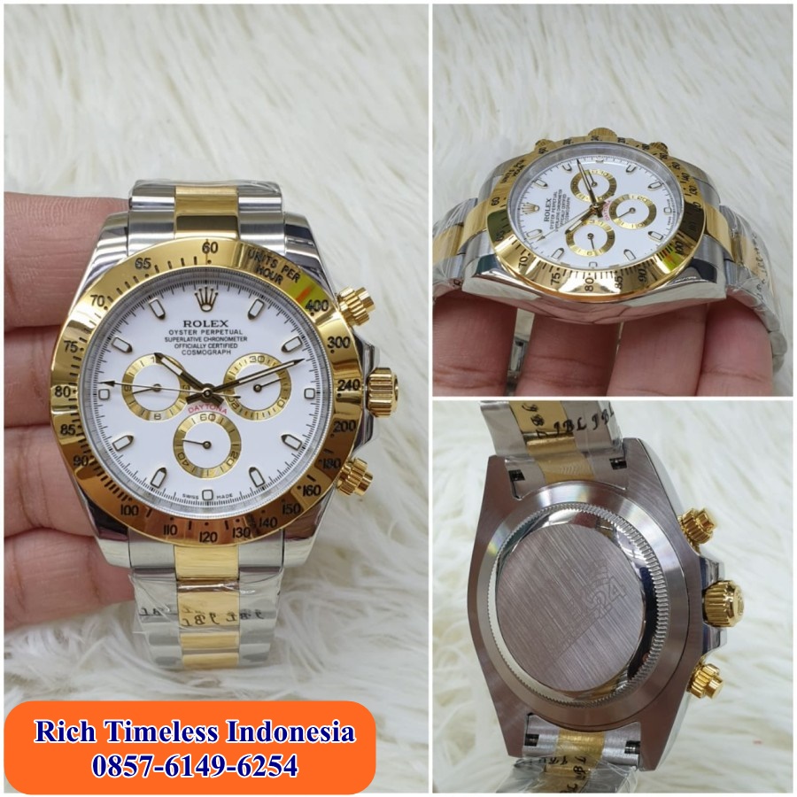 Jual Cashback Jam Tangan Pria Keren Merk Rolex Cosmograph Daytona