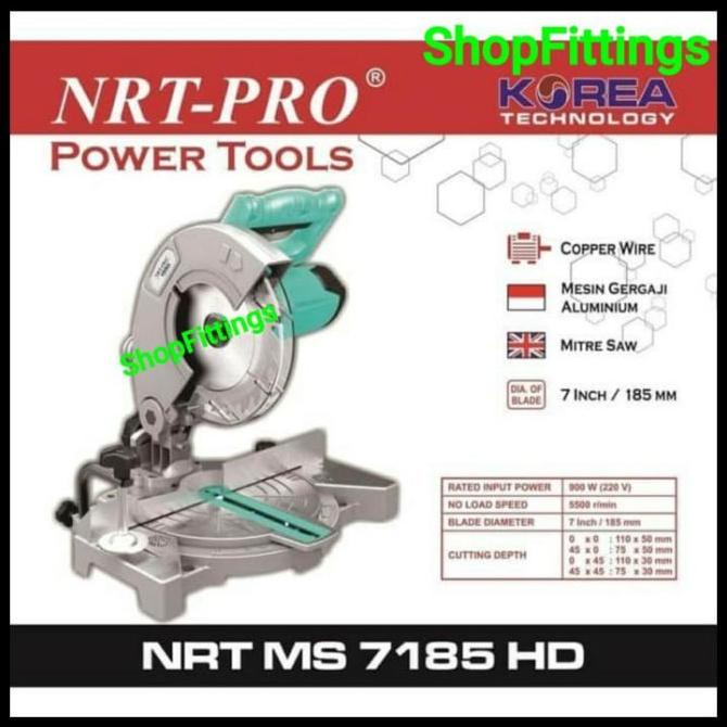 Jual Mitre Saw Miter Mesin Potong Baja Ringan Alumunium Acp Kayu Inch