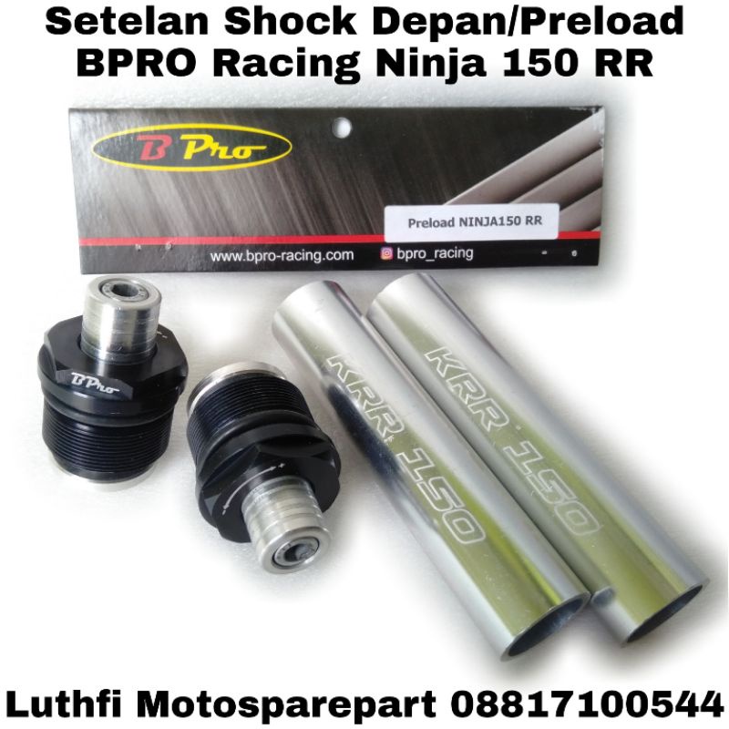 Jual Setelan Shock Depan Preload Bpro Racing Ninja Rr Krr