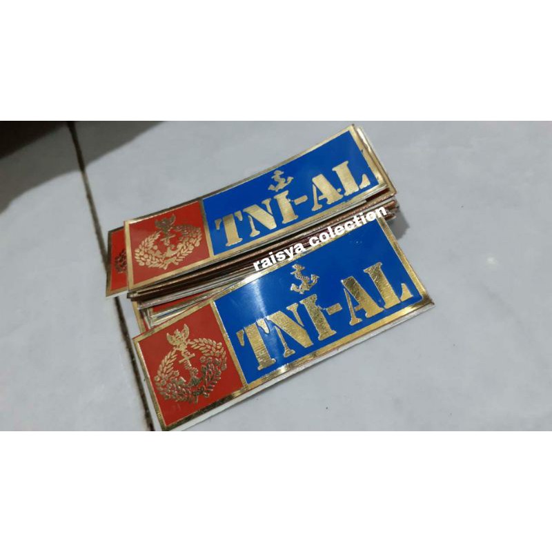 Jual Stiker Tni Al Stiker Plat Tni Al Shopee Indonesia