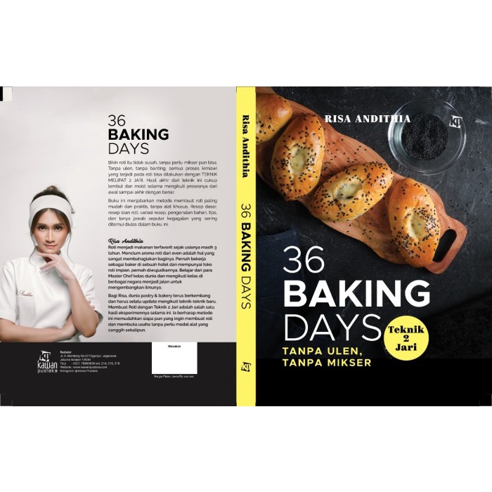 Jual Buku Baking Days Bikin Roti Tanpa Ulen Tanpa Mikser Shopee