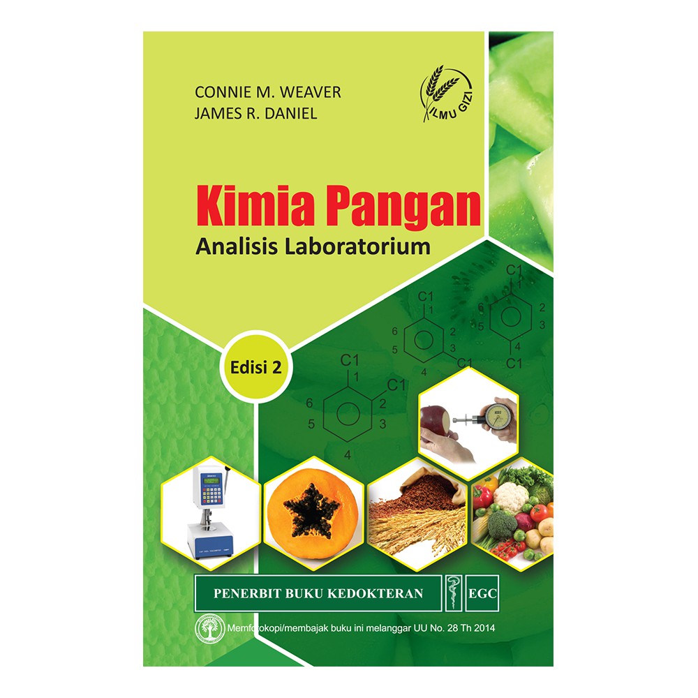 Jual Buku Ilmu Gizi Ori Buku Kimia Pangan Analisis Laboratorium Edisi