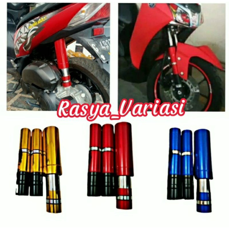 Jual Cover Shock Depan Belakang Yamaha Lexi Shopee Indonesia