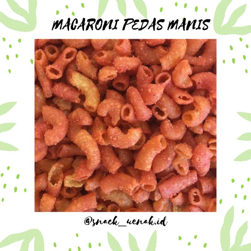 Jual SNACK KILOAN MAKARONI BANTET PEDAS MANIS 500 GRAM CEMILAN MURAH