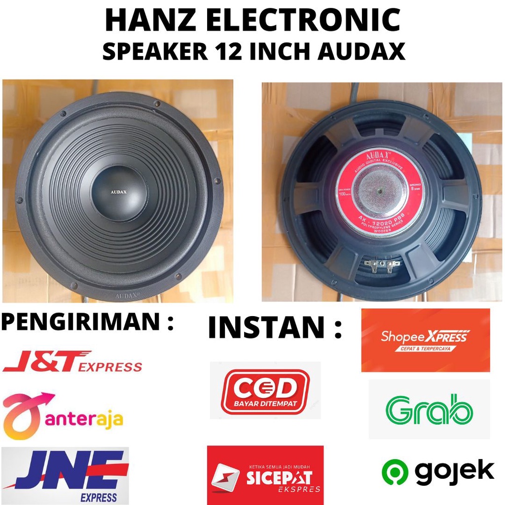 Jual Speaker Inch Woofer Audax Ax Pb Shopee Indonesia