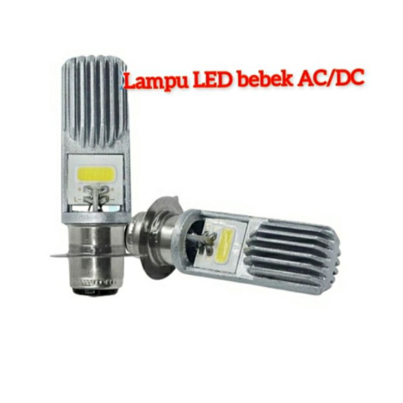 Jual Lampu Depan Led Bohlam Depan Led Sisi H Ac Dc Motor Beat Mio