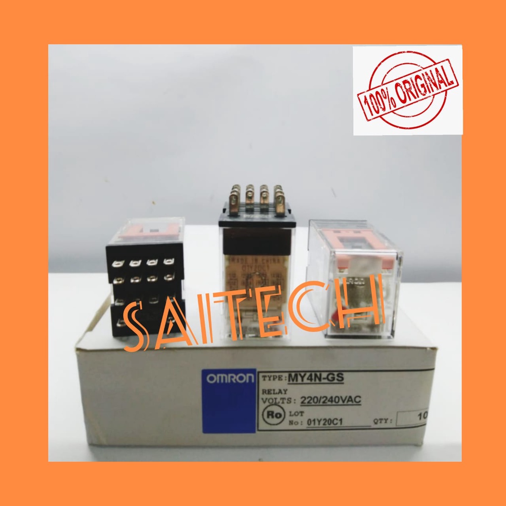 Jual Relay Omron My N Gs Vac My Ngs Vac Shopee Indonesia