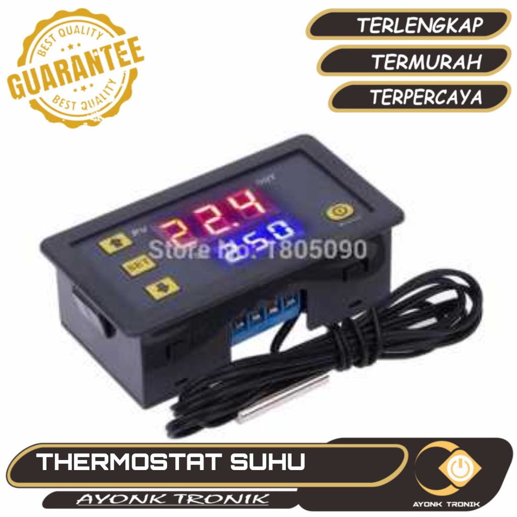 Jual Digital Temperature Control Thermostat 110 220V AC Sensor Suhu