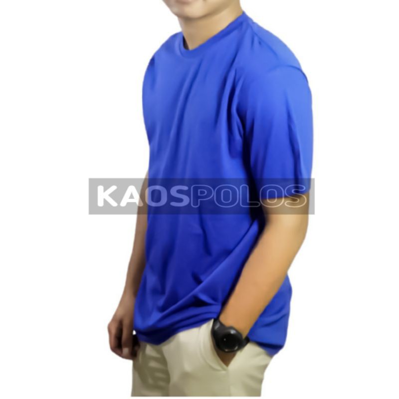 Jual Kaos Polos Cotton Combet S Terbaik Warna Biru Benhur Shopee