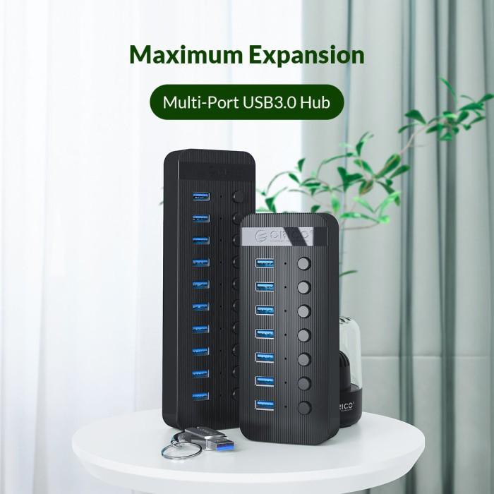 Jual Kabel Dan Adaptor Bagus Bagus ORICO 10 Port USB Hub With