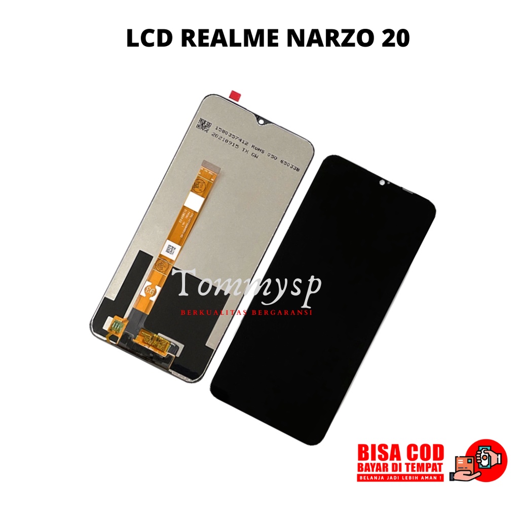 Jual Lcd Realme Narzo Fullset Touchscreen Kualitas Original Shopee