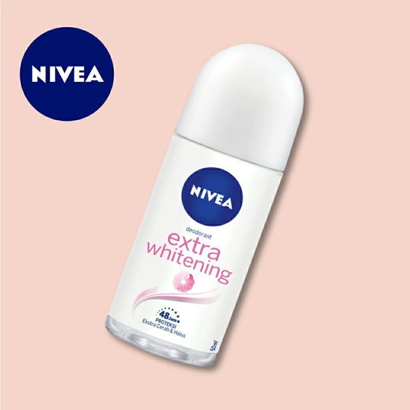 Jual Nivea Deodorant Extra Whitening Roll On Ml Shopee Indonesia