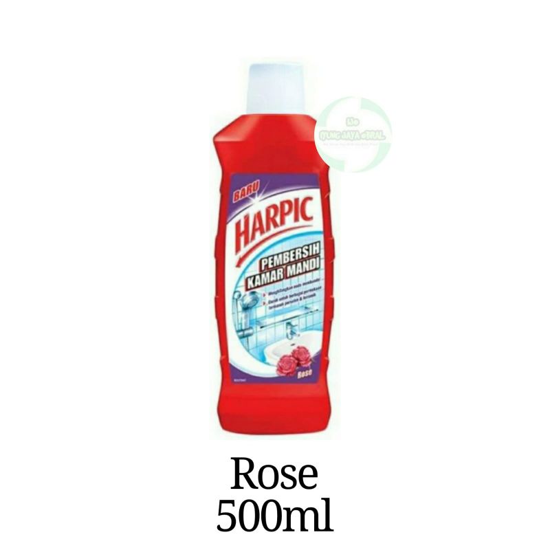 Jual Harpic Pembersih Kamar Mandi Rose 450ml Lime 500ml Shopee Indonesia