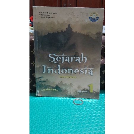 Jual Buku Bekas Sejarah Indonesia Sma Ma Kelas Yudistira Shopee