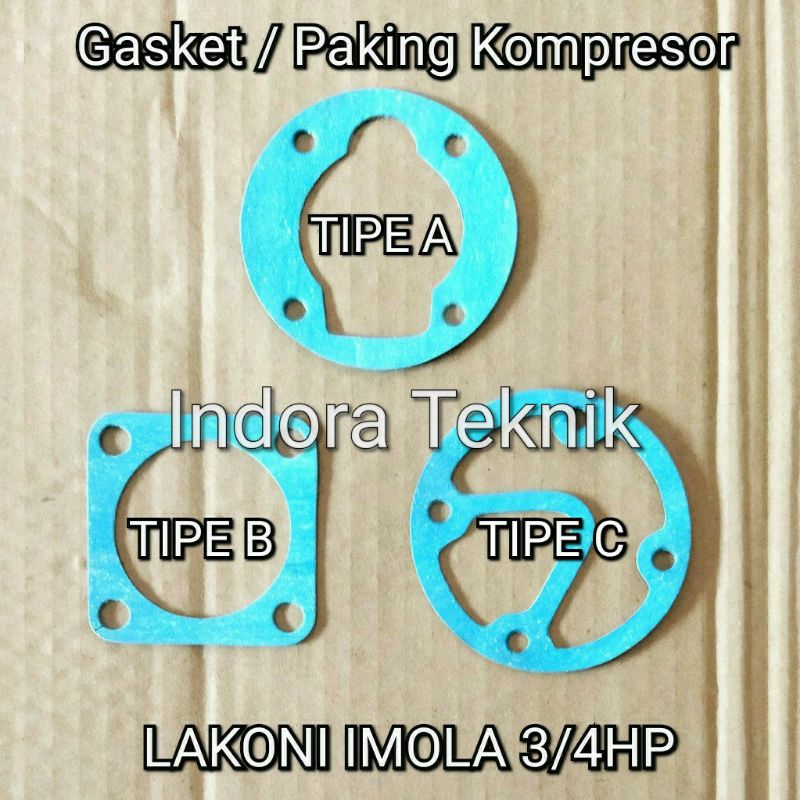 Jual LAKONI IMOLA 3 4 HP Paking Gasket Kompresor Angin Air