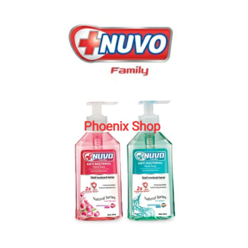 Jual Nuvo Hand Soap Hand Wash Sabun Cuci Tangan Pump Ml Shopee