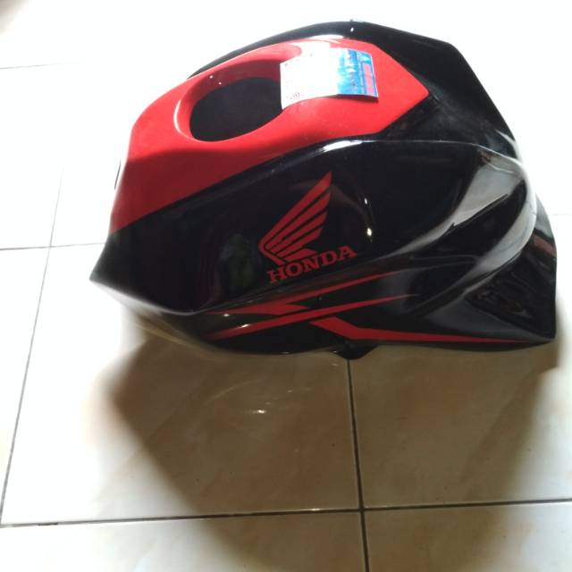 Jual Cover Tangki Honda Verza Besic All New Cbr Rr Hitam Metalik List