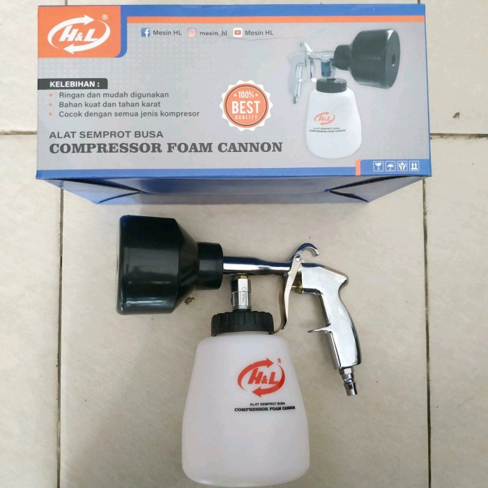 Jual Botol Tabung Cuci Salju Foam Lance Snow Wash Busa Kompresor H L