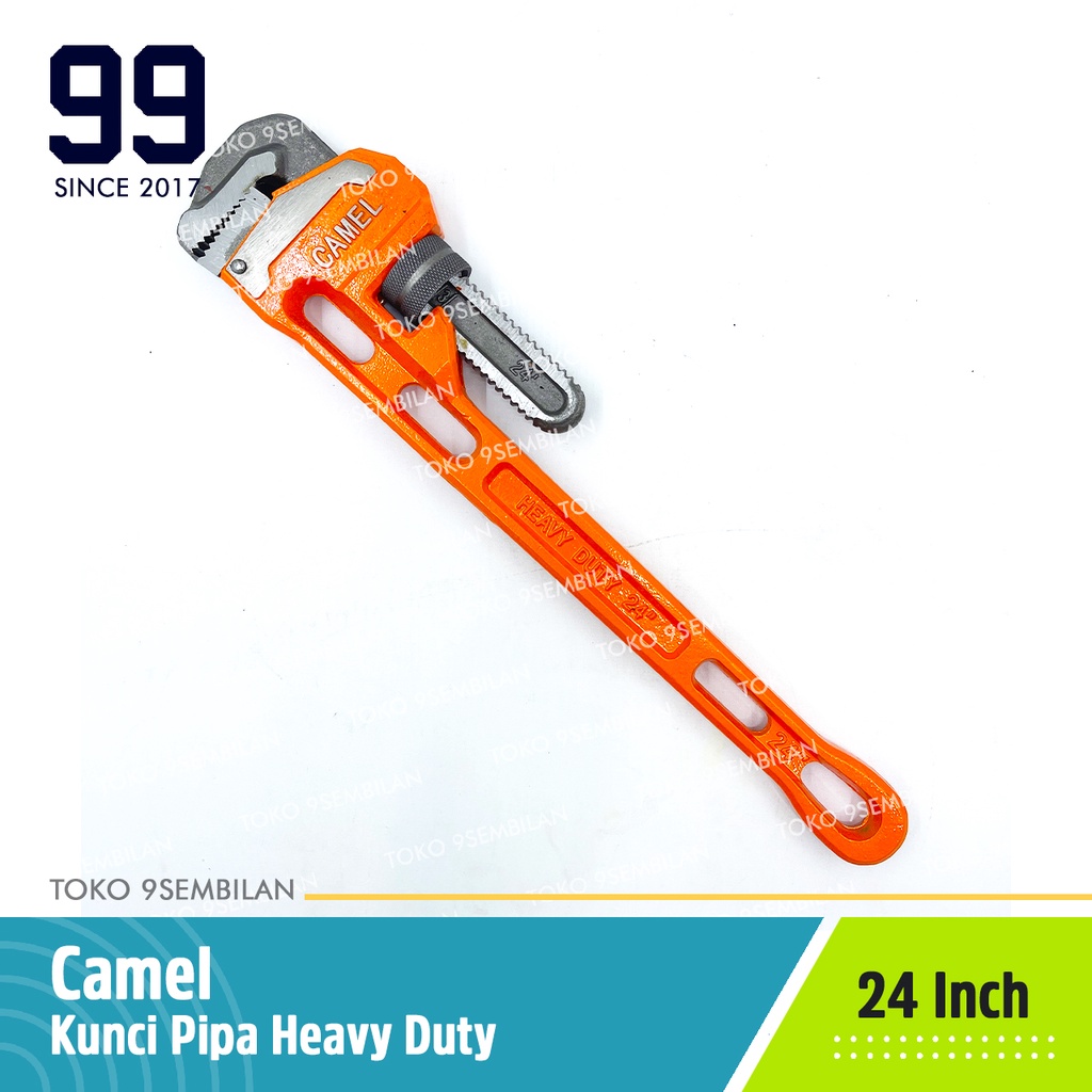 Jual Camel Kunci Pipa Ledeng Heavy Duty 24 Inch Pipe Wrench Saluran Air