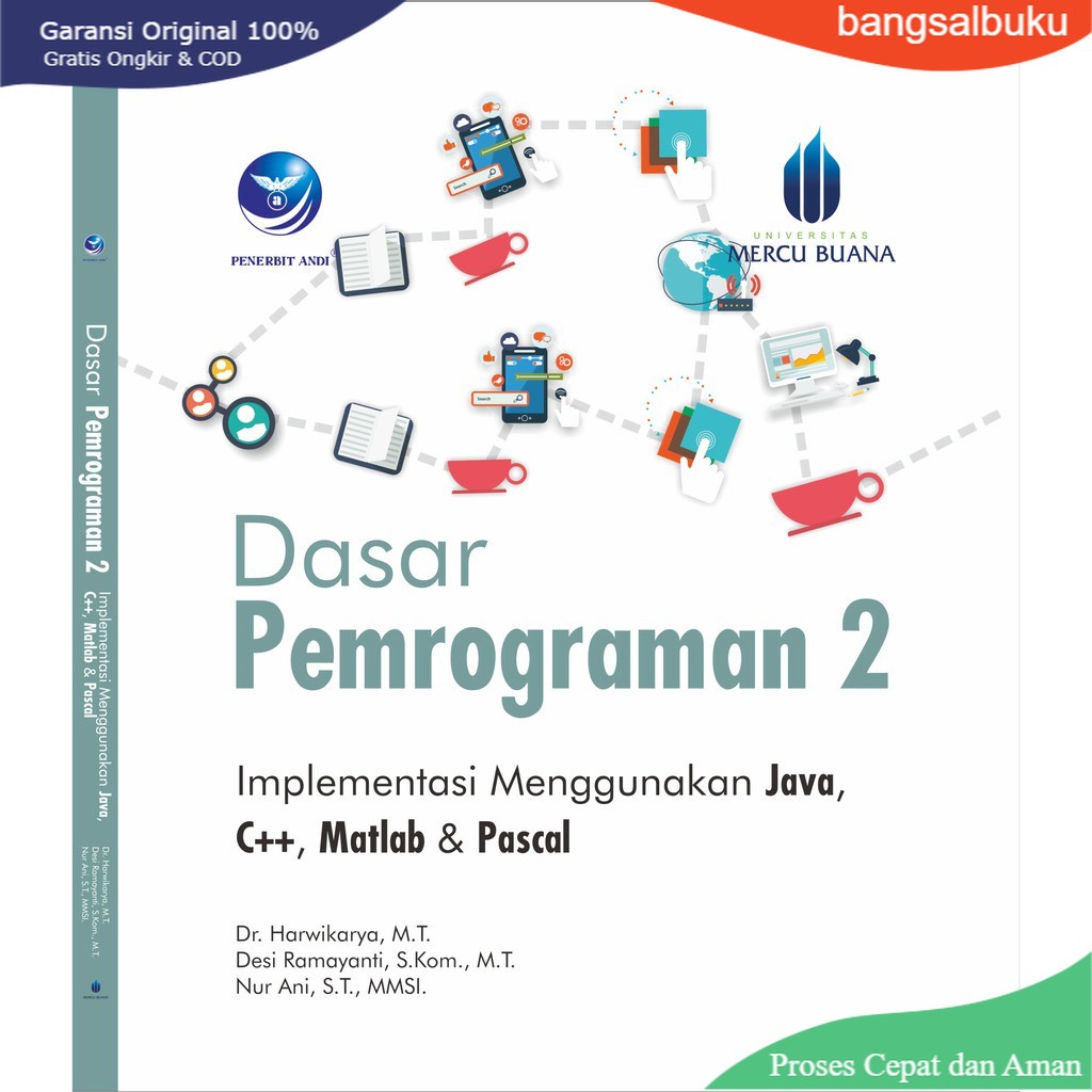 Jual Original Dasar Pemrograman Implementasi Menggunakan Java