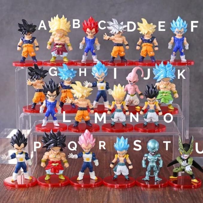 Jual Action Figure Dragon Ball Heroes Mini Figure Set Dragon Ball Son